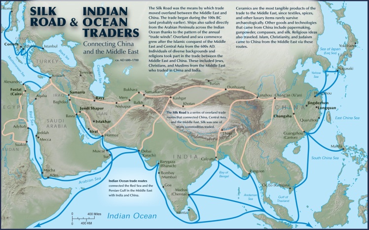 Silk road &amp; Indian Ocean